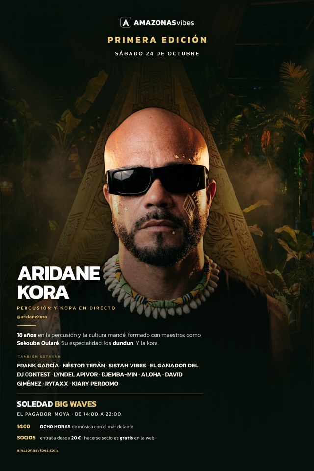 Cartel de Aridane Kora