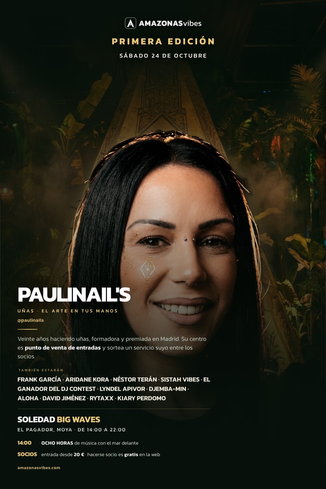 Cartel de PAULINAIL'S